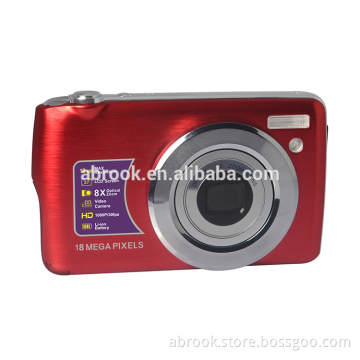 New arrival 2.7" TFT 18 Megapixels 8x optical zoom photo camera digital
